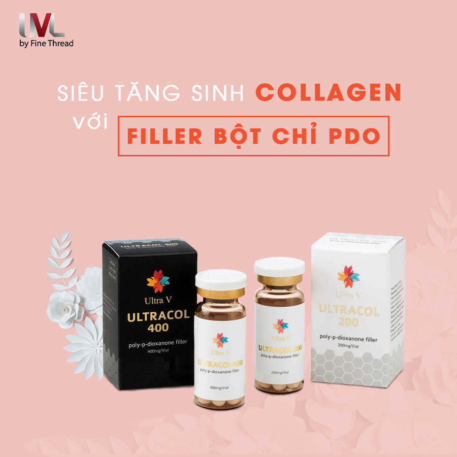 Siêu tăng sinh collagen với Filler bột chỉ PDO