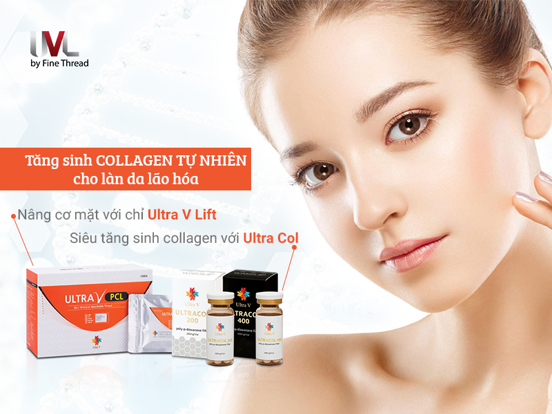Tăng dinh collagen tự nhiên với chỉ Ultra V Lift