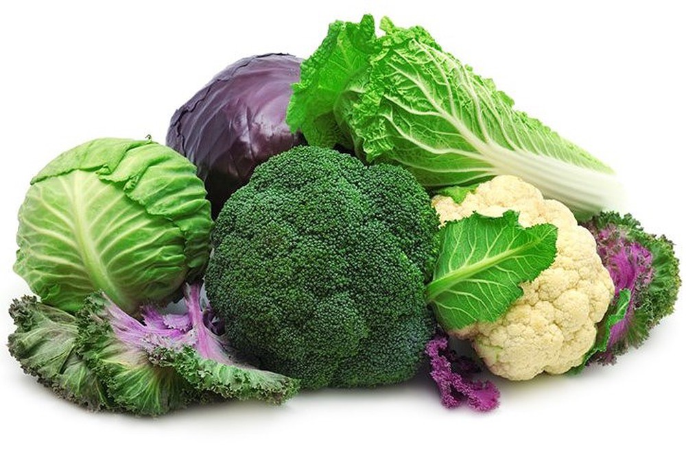 Rau cải là một trong số các loại thực phẩm bổ sung collagen cho làn da
