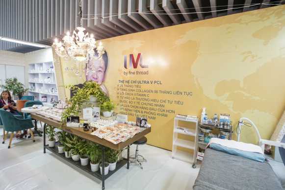 thương hiệu chỉ Ultra V Lift tại triển lãm Cosmobeauté Vietnam 2018 3
